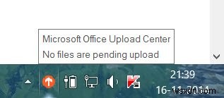 Microsoft Office Upload Center: Remove its taskbar icon or Disable it completely