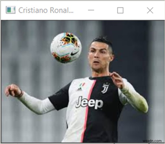Reading and displaying images using OpenCV