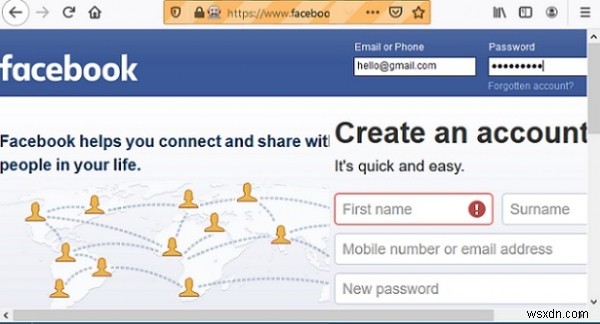Facebook Login using Python
