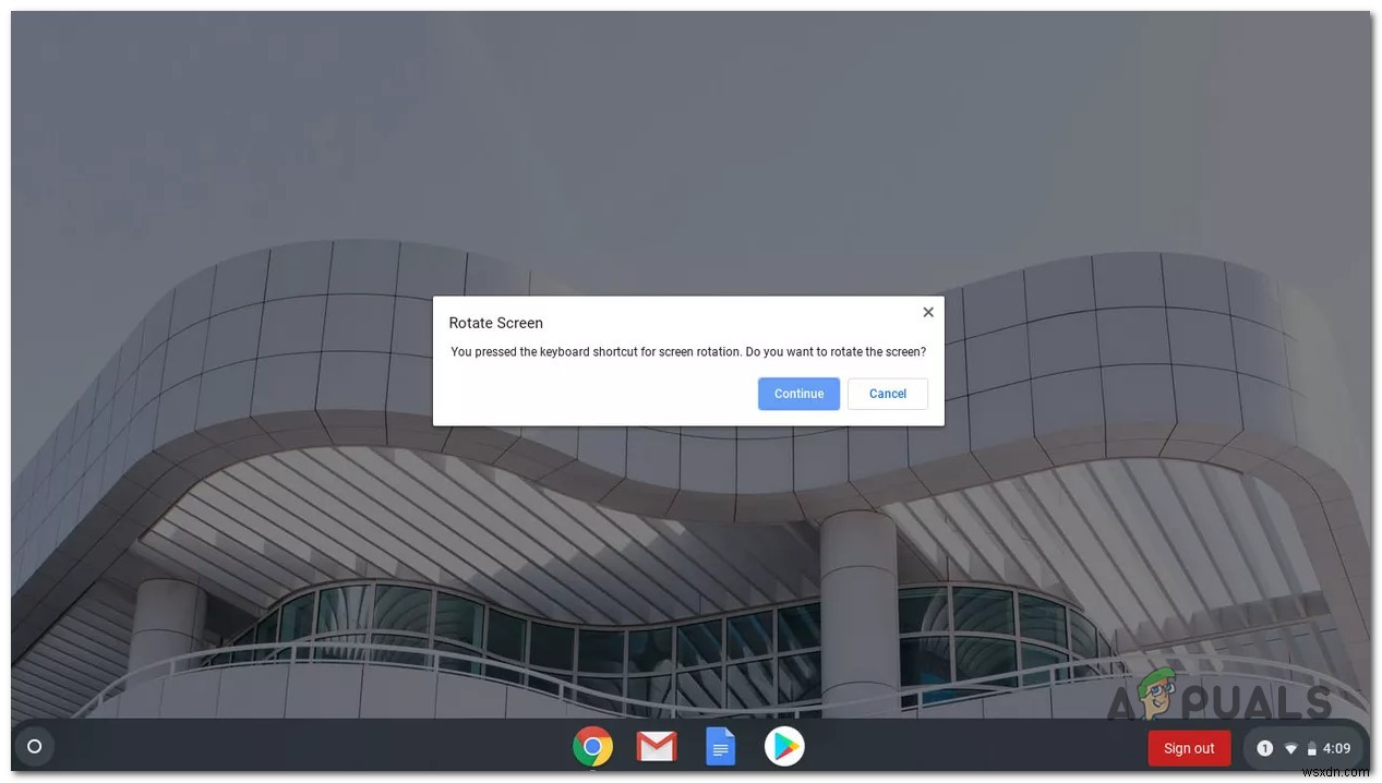 How to Rotate the Screen on ChromeBook?