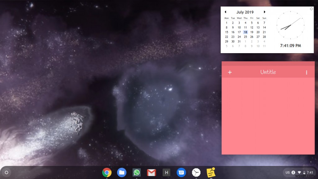 How to Add Widgets to the Chromebook Home Screen