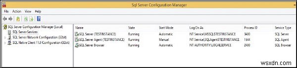 How to start and stop services in MS SQL Server