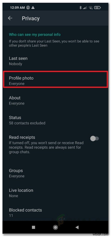 How to Hide your Profile Picture for Specific Contacts on WhatsApp?