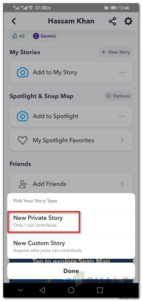 How to Make a Private Story on Snapchat?