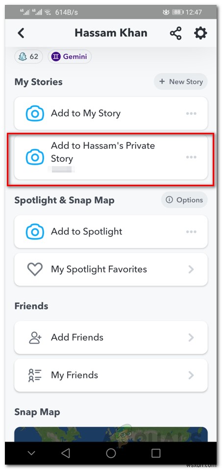 How to Make a Private Story on Snapchat?