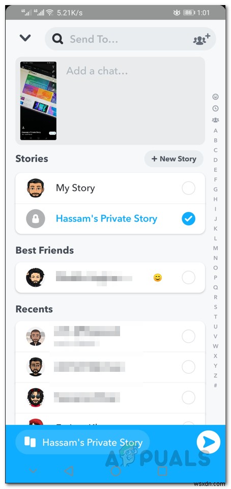 How to Make a Private Story on Snapchat?