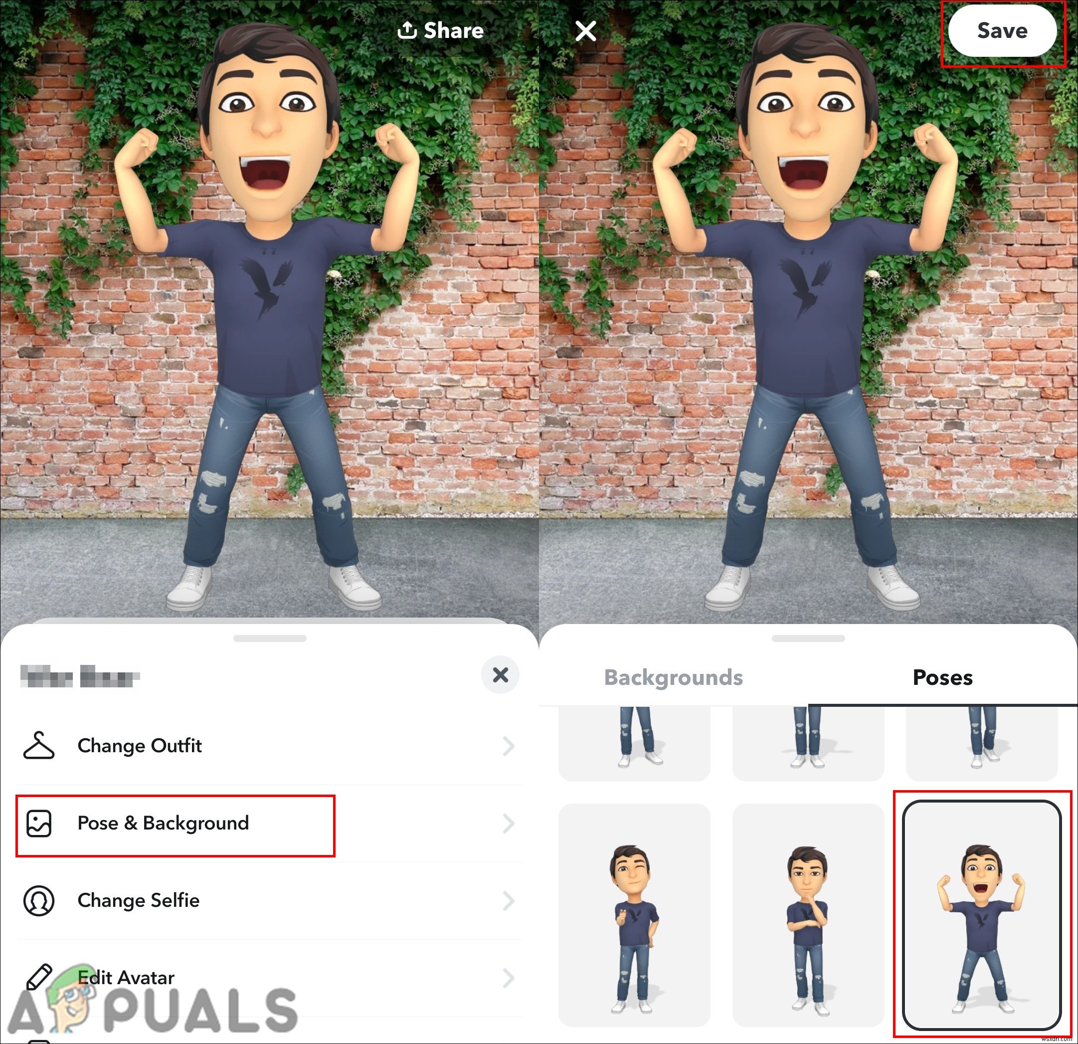 How to Change Bitmoji Expression on Snapchat?