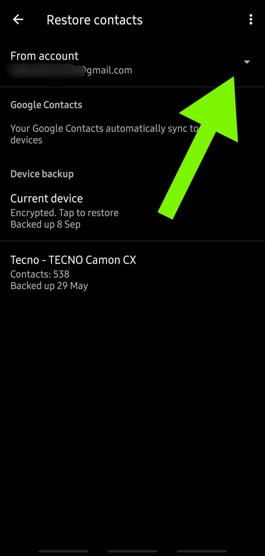 How to Backup Contacts to Google on Android