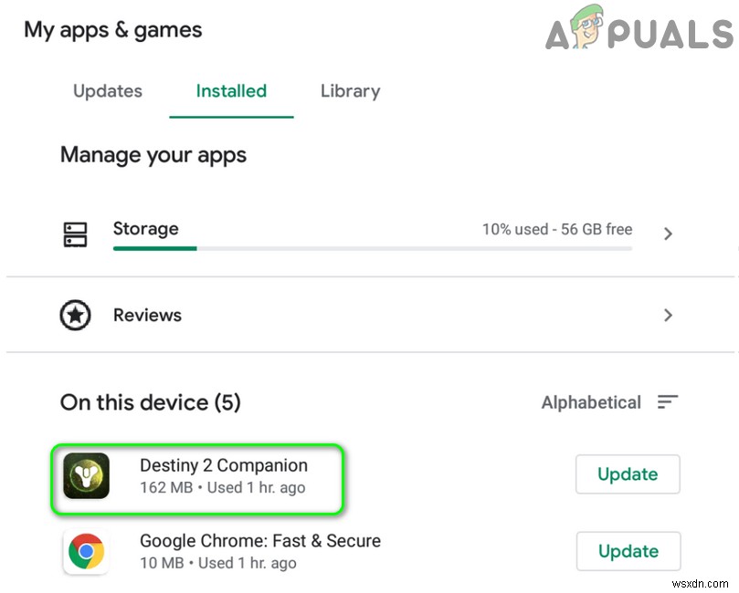 Fix: Destiny 2 Companion App not Working