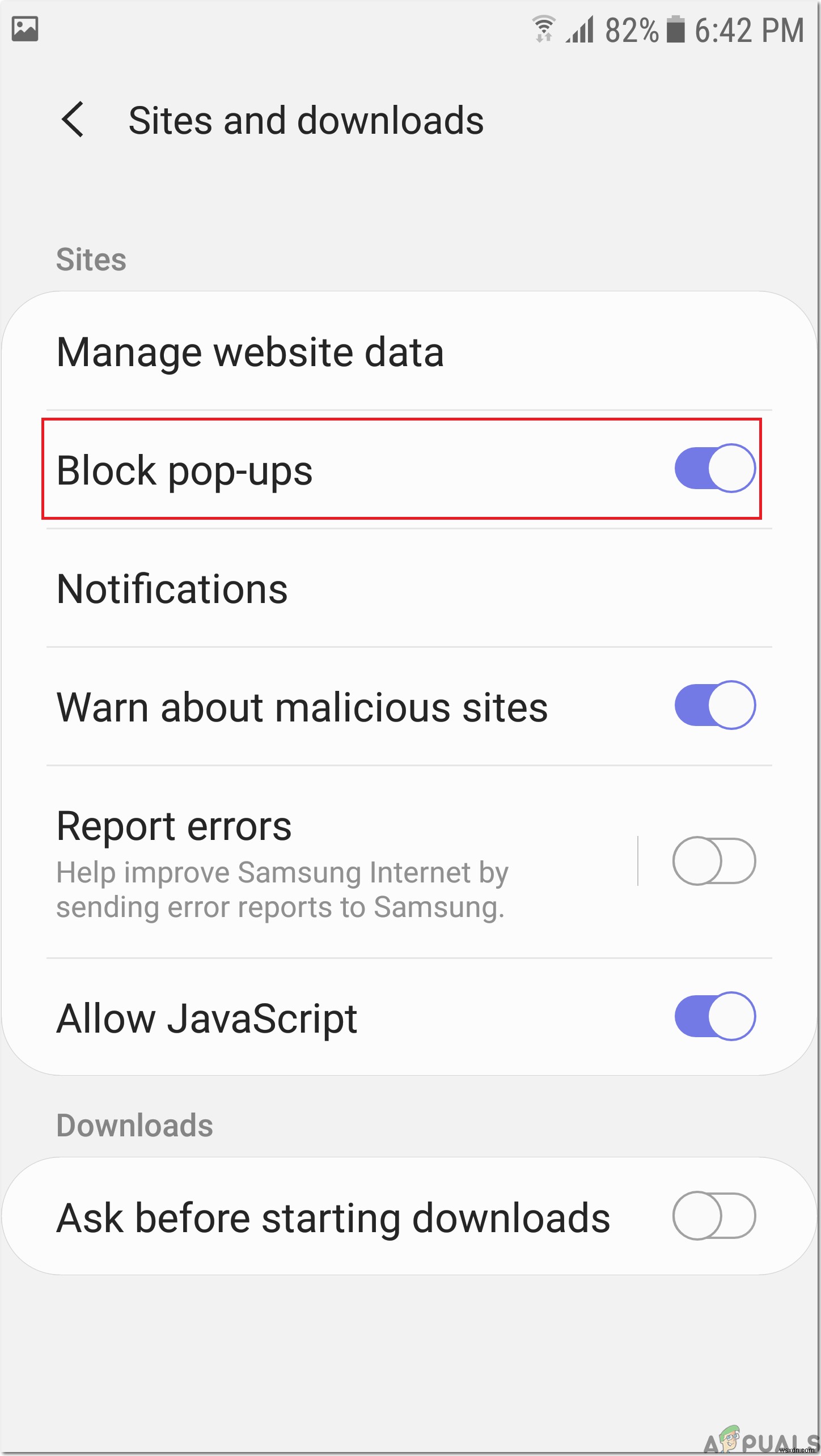 How to Fix Samsung Internet Browser App Keeps Opening?