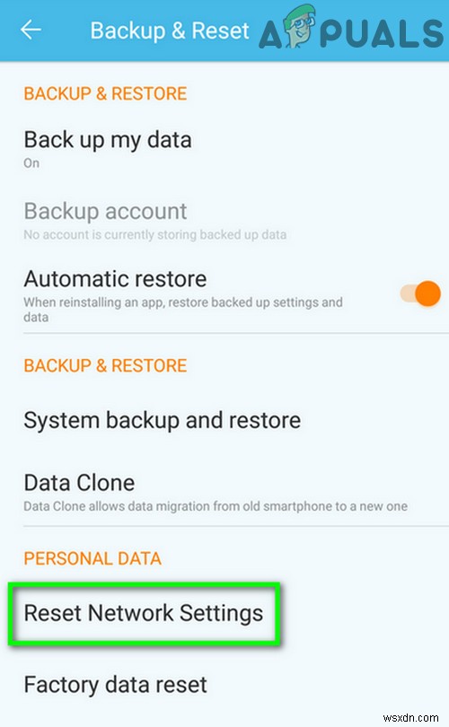 Fix: Sprint Error 104