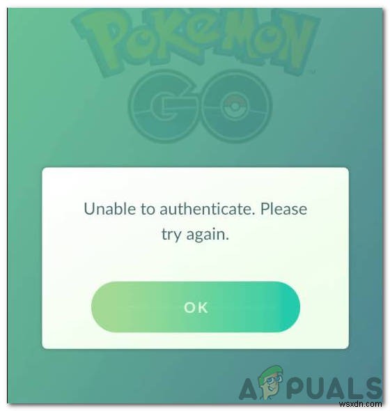 How to Fix ‘Unable to Authenticate’ Error on Pokemon Go?