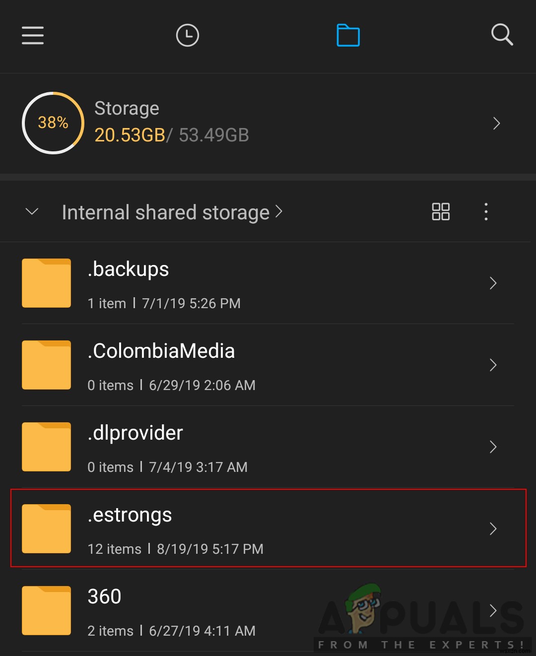 What is ‘.estrongs’ Folder and is it Safe to Delete it?