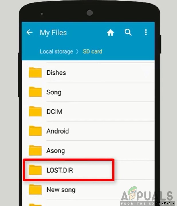 What is LOST.DIR Folder in Android Devices?