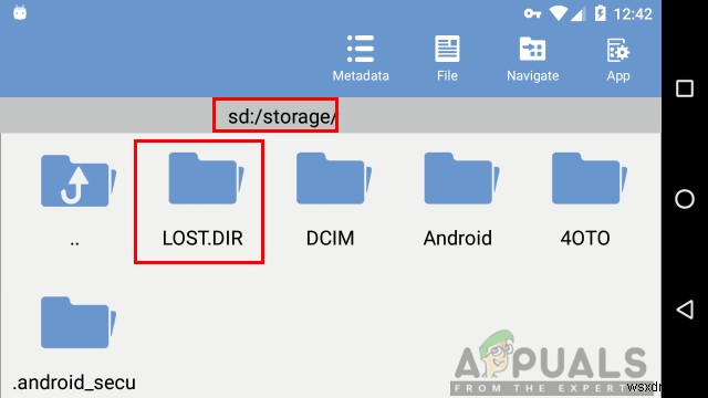 What is LOST.DIR Folder in Android Devices?
