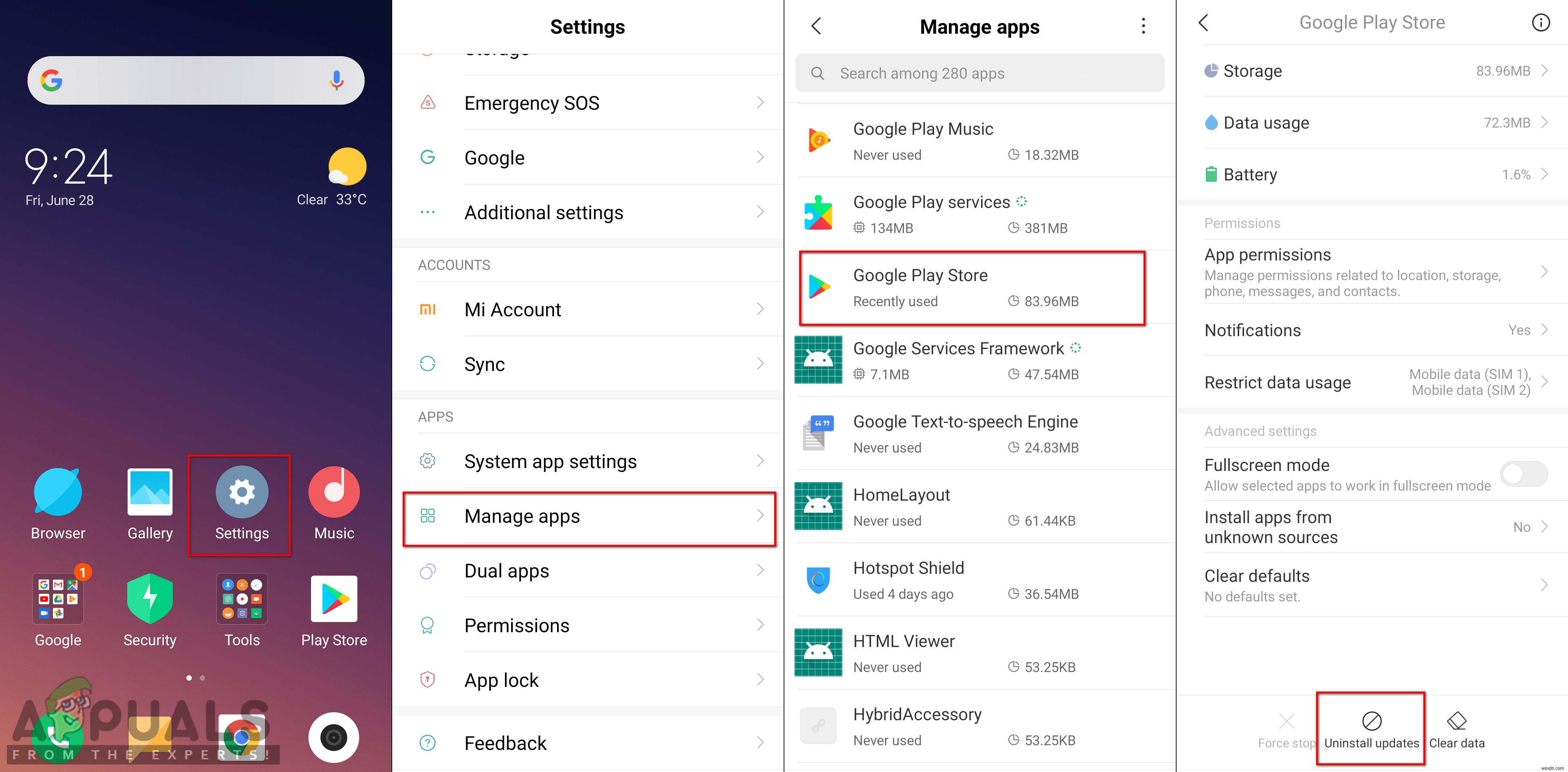 How to Fix Google Play Store Error Code 924