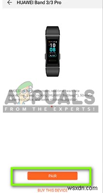 Fix: Huawei Band 3 Pro can’t connect to Phone