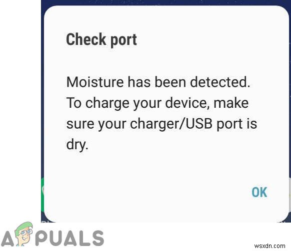 Fix: ‘Moisture Detected’ Message won’t Go Away in Galaxy S8