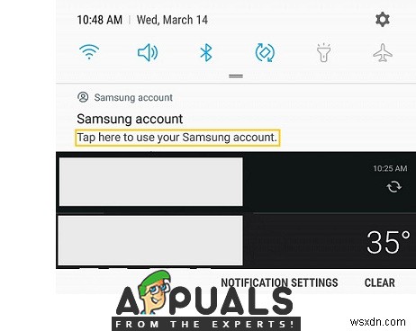 Fix: Samsung Account Message on Lock Screen