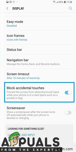 Fix: Galaxy S9 Touch Input is Blocked