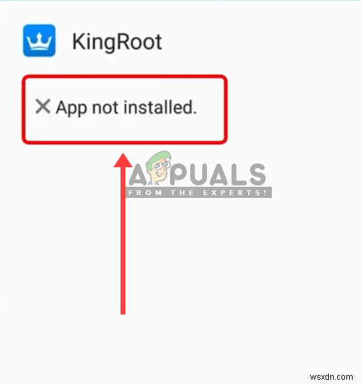 Fix: Android App not Installed