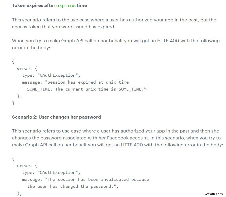 Fix: Facebook Error Validating Access Token