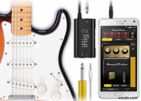 How to use Android as Guitar Amplifier