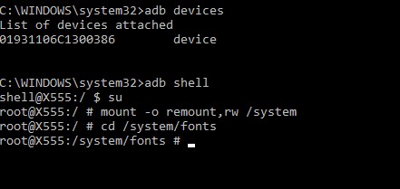 How to Change Android System Font without Apps