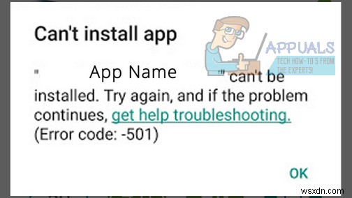 SOLVED: Google Play Store Error 501