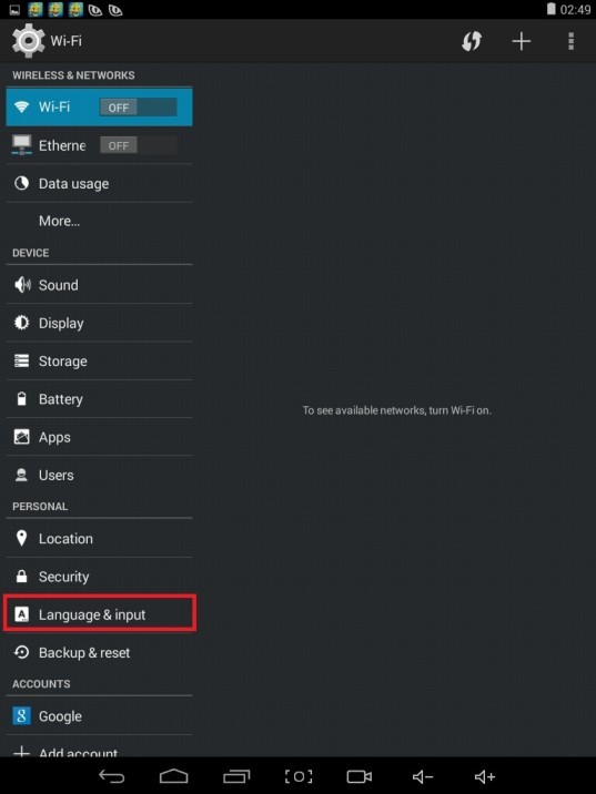 How to Change Language on your Android Device