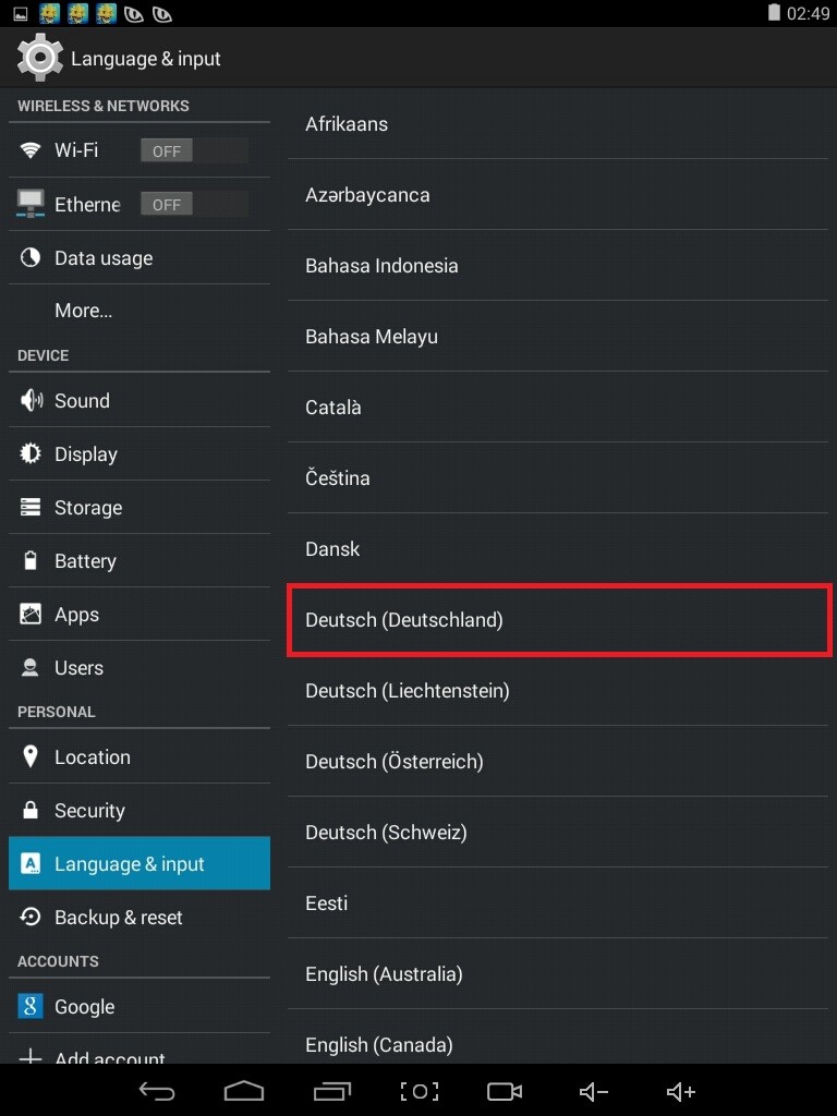 How to Change Language on your Android Device