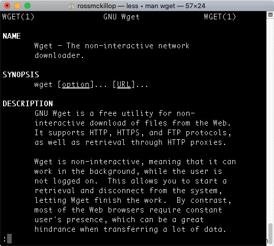 How to Install wget in macOS