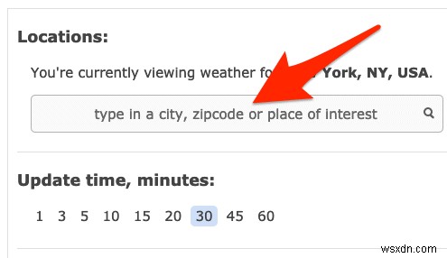 How to Display the Weather in Chrome