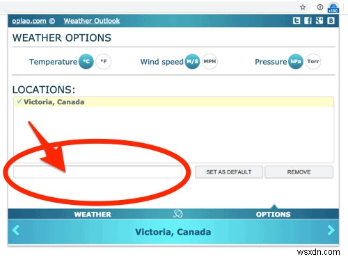 How to Display the Weather in Chrome
