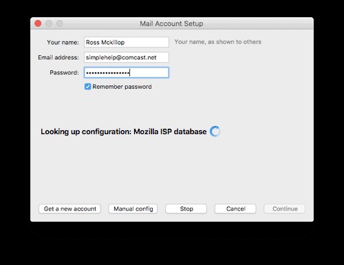 How to Setup Comcast Email in Thunderbird