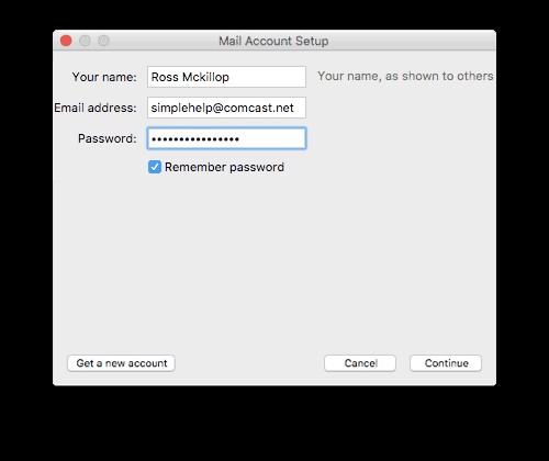 How to Setup Comcast Email in Thunderbird