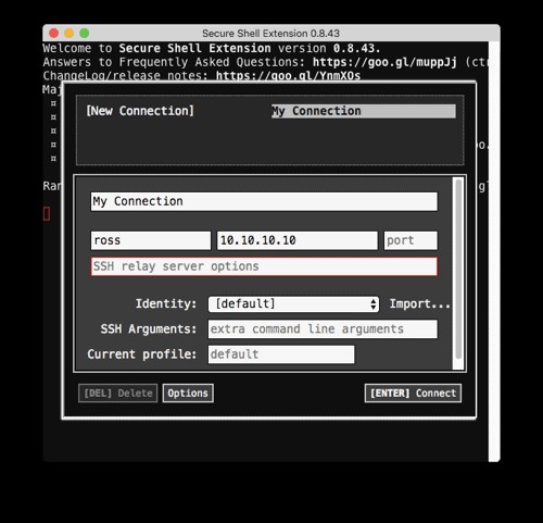 How to SSH From Within Google Chrome