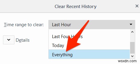 How to Clear the Firefox Cache, History and Cookies