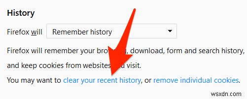 How to Clear the Firefox Cache, History and Cookies