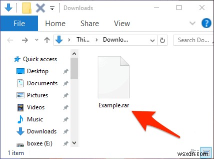 How to Open .RAR Files in Windows 10