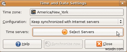 How to setup Ubuntu to sync its time over the Internet