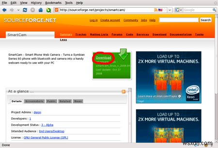 How to use your Nokia N95 as a Wireless Webcam