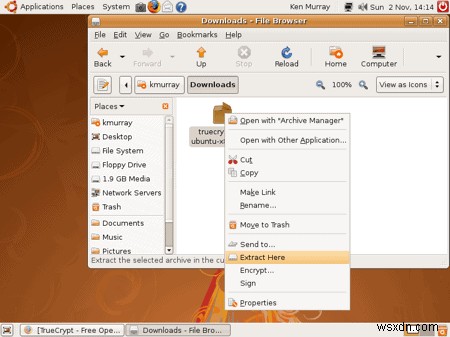 How to encrypt a USB thumb drive in Ubuntu