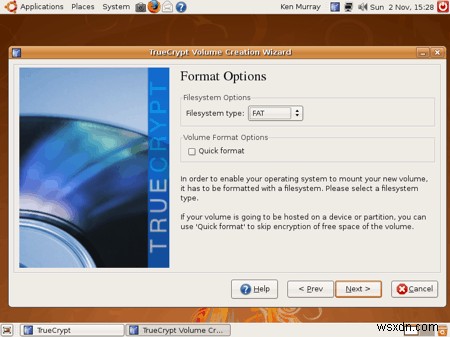How to encrypt a USB thumb drive in Ubuntu