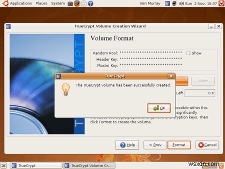 How to encrypt a USB thumb drive in Ubuntu