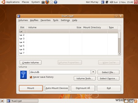 How to encrypt a USB thumb drive in Ubuntu