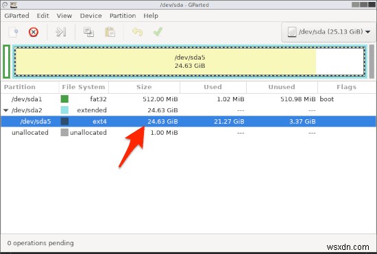 How to Resize & Create New Linux Partitions Using GParted
