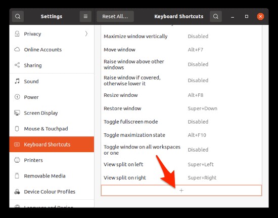 How to Create Custom Keyboard Shortcuts in Ubuntu