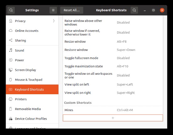 How to Create Custom Keyboard Shortcuts in Ubuntu
