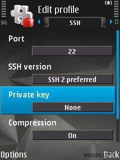 Generating an RSA Key Pair for Use with PuTTY on the N95